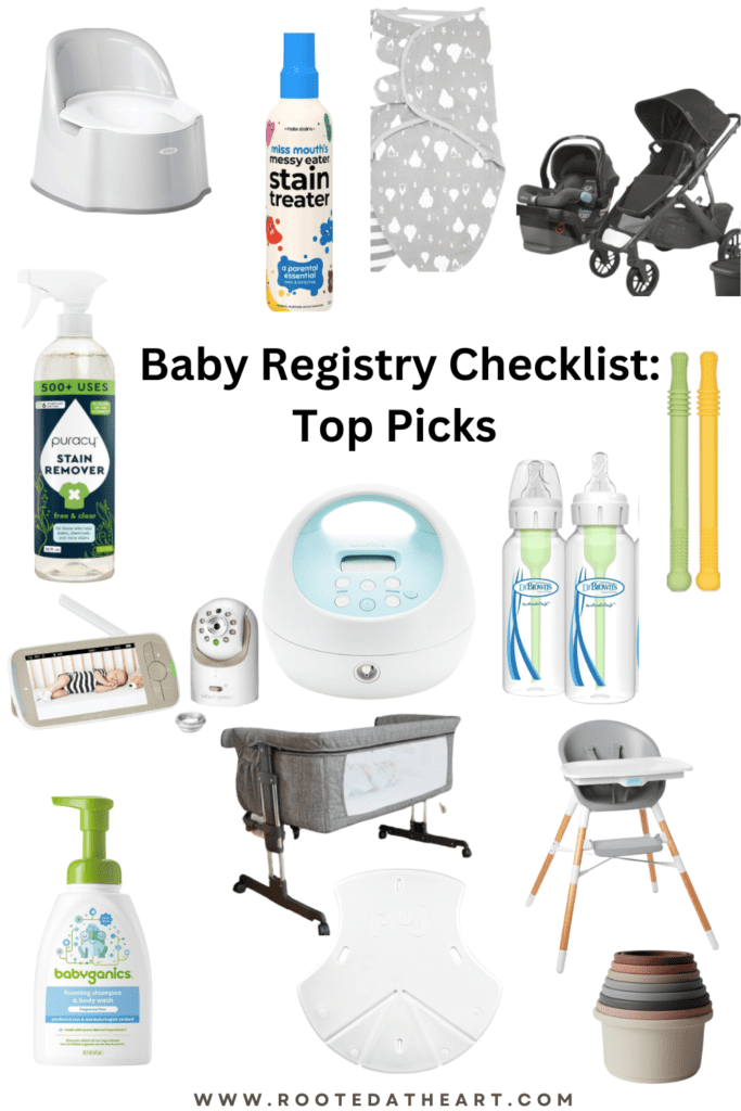 Ultimate Baby Registry Checklist - What we will reuse - Rooted at Heart