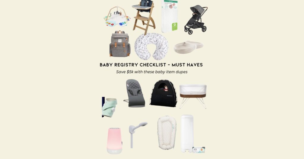 Baby essential dupes
