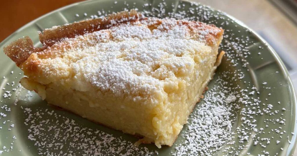 sourdough german pancake slice.