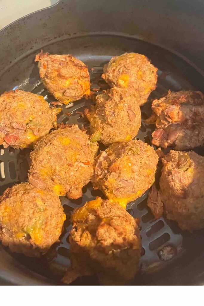 cooked tuna in air fryer.