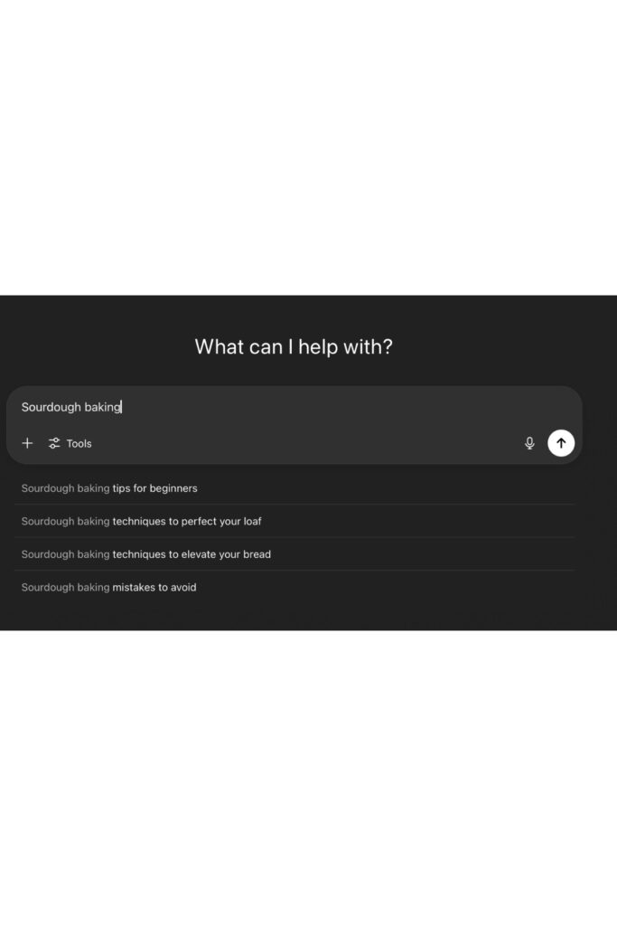 prompt for better ai baking.
