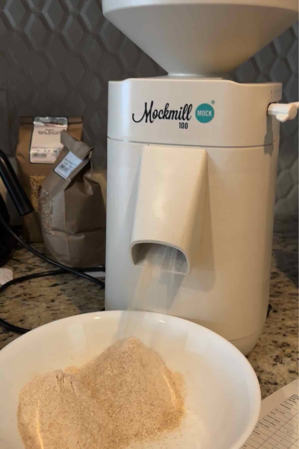 fresh milled flour mock mill.