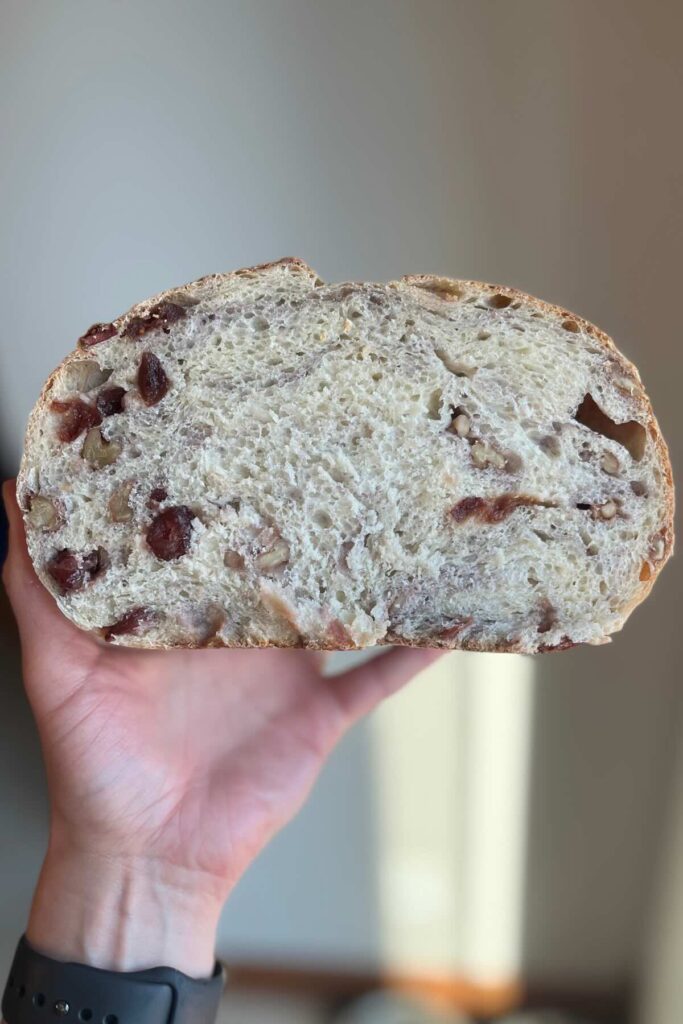 cranberry walnut sourdough bread recipe