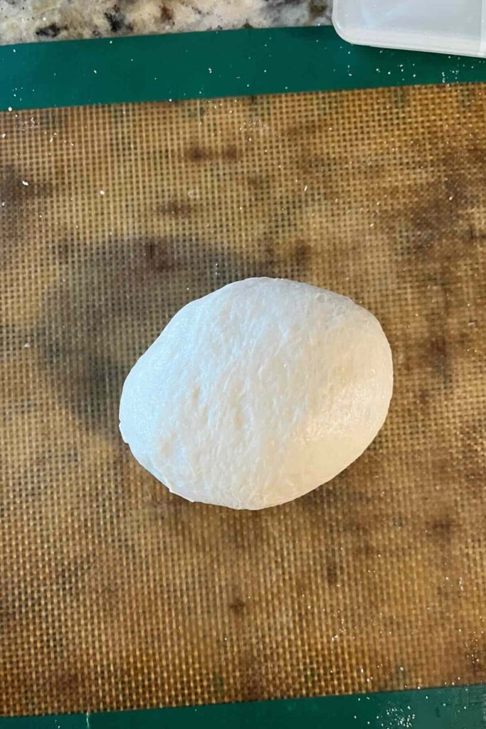 roll sourdough English muffin.