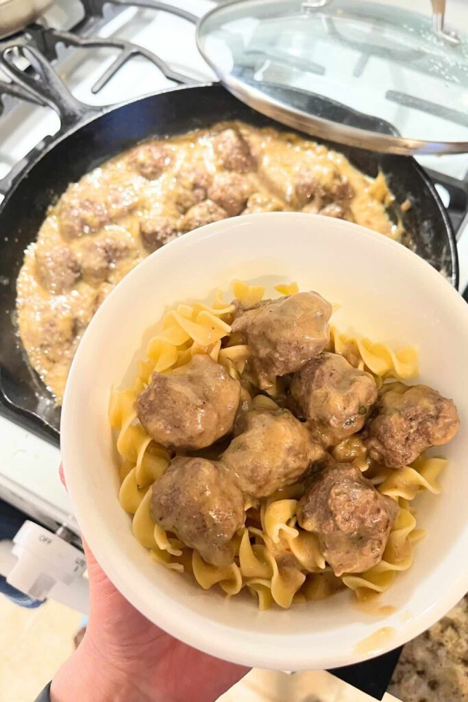 sourdough swedish meatballs.