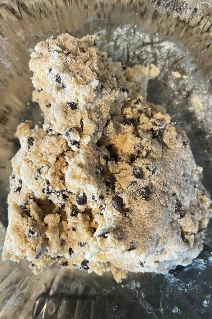 mixed fresh milled flour scones.