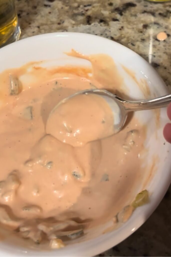 burger sauce recipe.