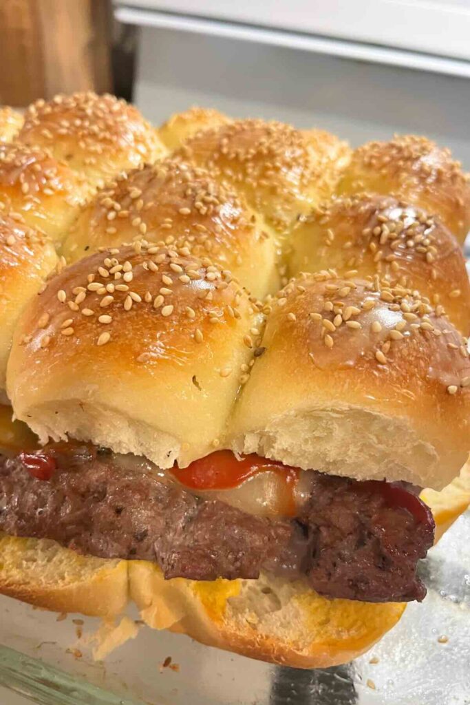 sourdough burger sliders