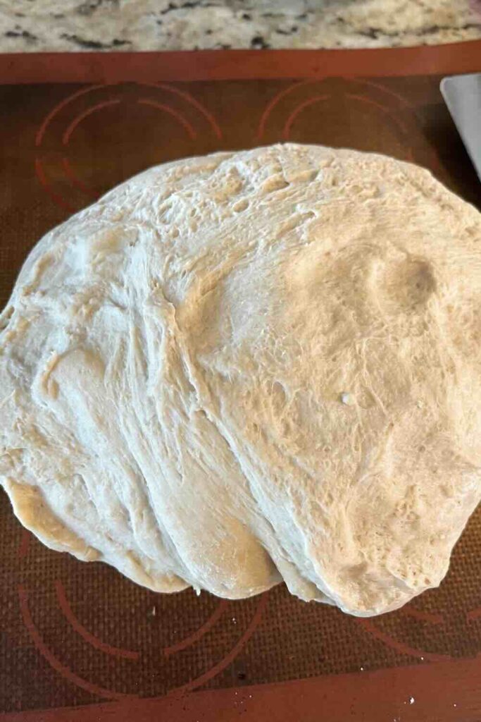 Ferment sourdough honey oat dough.
